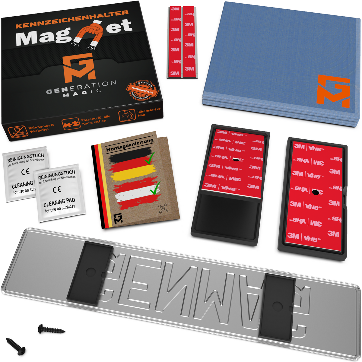 Magnet Kennzeichenhalter