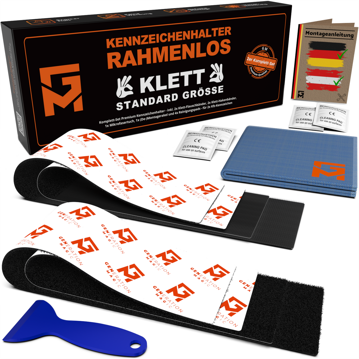 Klett Kennzeichenhalter