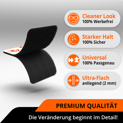 GENMAG Klett Kennzeichenhalter Rahmenlos Motorrad Roller Moped Mofa Deutschland Österreich Rahmenlose Kennzeichenhalter Klett Kennzeichen Klett
Plateholder Ivality Klettmax Roadz plexiclick simplefix twistnfix LVL7EVEN ccultec