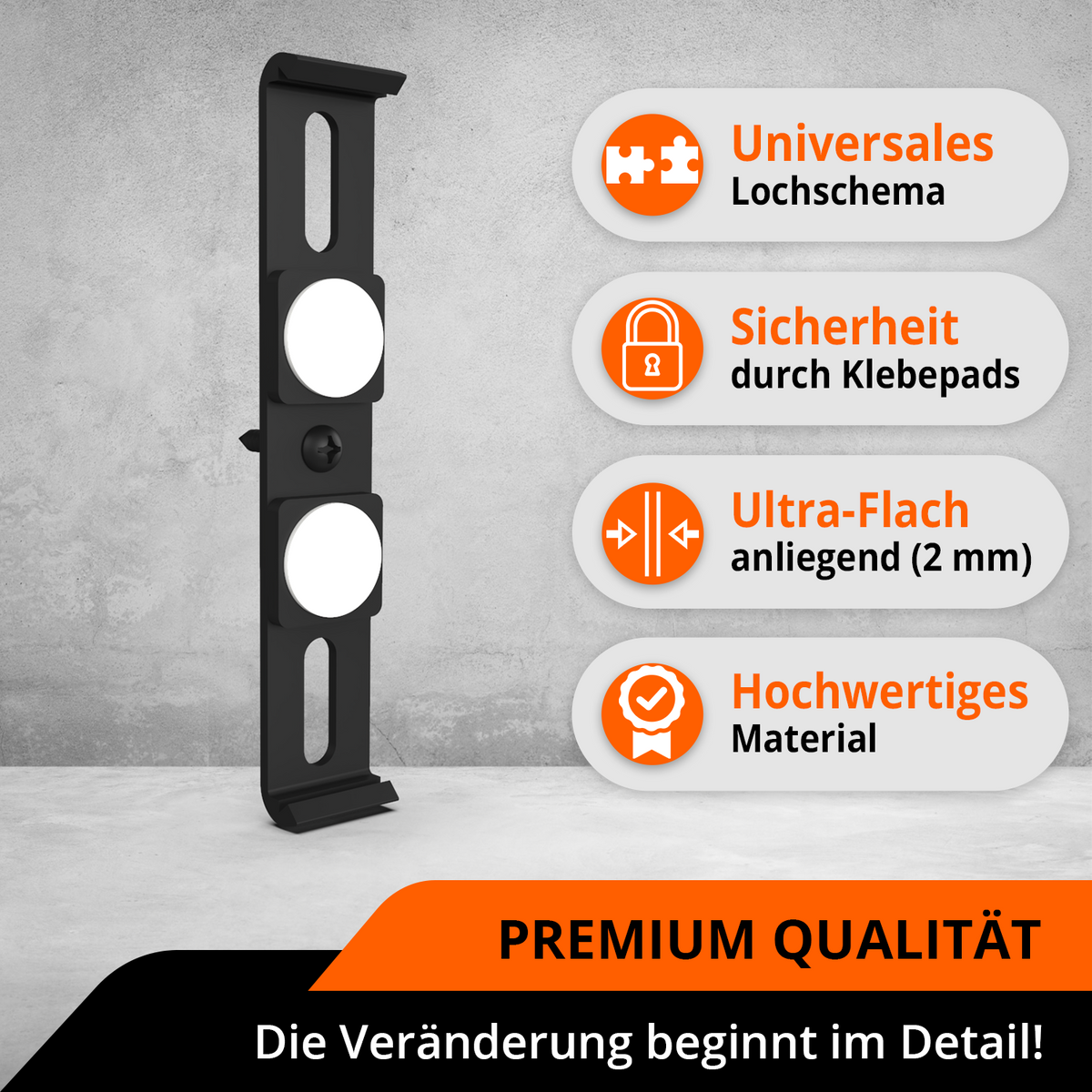 GENMAG Rahmenlose Kennzeichenhalter Rahmenlos Deutschland Österreich Nummernschildhalterung Auto Kennzeichenhalterung Nummernschildhalter Kennzeichen Kurz 3D
Plateholder Ivality Klettmax Roadz plexiclick simplefix twistnfix LVL7EVEN ccultec