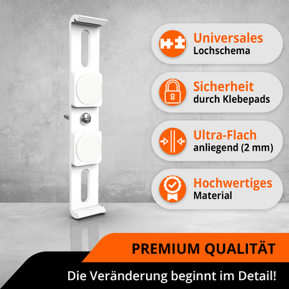 GENMAG Rahmenlose Kennzeichenhalter Rahmenlos Deutschland Österreich Nummernschildhalterung Auto Kennzeichenhalterung Nummernschildhalter Kennzeichen Kurz 3D
Plateholder Ivality Klettmax Roadz plexiclick simplefix twistnfix LVL7EVEN ccultec