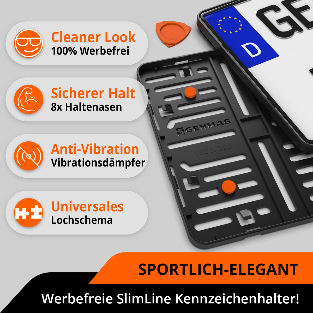 Kennzeichenhalter Motorrad 180x200 Nummernschildhalterung Motorrad Kennzeichen 180 x 200 Kennzeichenhalterung Motorrad Schwarz Deutschland
Plateholder Ivality Klettmax Roadz plexiclick simplefix twistnfix LVL7EVEN ccultec