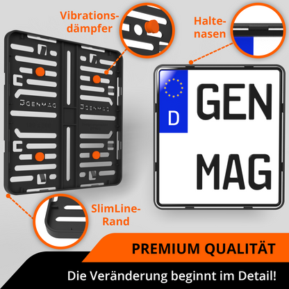 Kennzeichenhalter Motorrad 180x200 Nummernschildhalterung Motorrad Kennzeichen 180 x 200 Kennzeichenhalterung Motorrad Schwarz Deutschland
Plateholder Ivality Klettmax Roadz plexiclick simplefix twistnfix LVL7EVEN ccultec